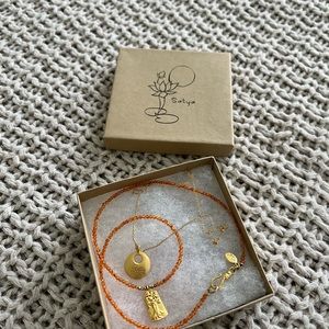 SOLD - not for sale.  Satya Necklaces (total of 2)